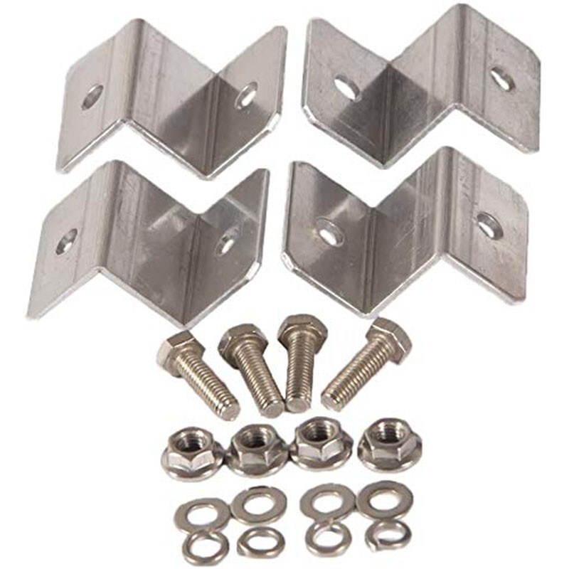 Solar panel Z-type bracket supports 80w, suitable for RVs and roofs