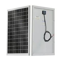 Solar Panel 18V Monocrystalline Waterproof Panel for Charging 12V Battery 25W