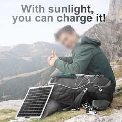 Efficient Solar Charging Panel Lightweight and Waterproof 5V USB Output