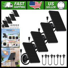 Rhorawill 4 Pack Solar Panel for Blink Outdoor 2K+/4(4th Gen)/Outdoor(3rd Gen)