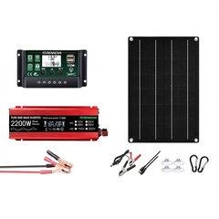 Grennova 2200W Off-Grid Solar Kit 50W Panel 60A MPPT Dual Voltage Inverter