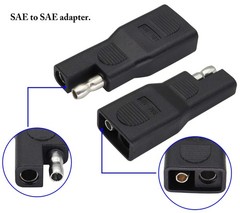 SAE to SAE Polarity Reverse Adapter 2Pin SAE Connector Extension Solar Panel …