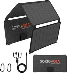 50W Compact Folding Solar Panel – Efficient Power Solution for Every Adventure