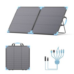 E-POWO 110W 220W Bifacial Solar Panel IP68 Lightweight for Bluetti Elite 30 v2
