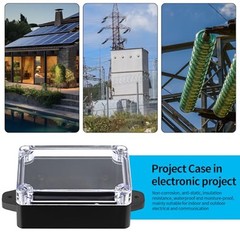 4 Pack Waterproof Junction Boxes 83 x 58 x 33 mm for Electronics Projects