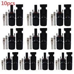 10 Pair Connectors For MC-4 Solar Panel 30A Plug Socket Male & Female
