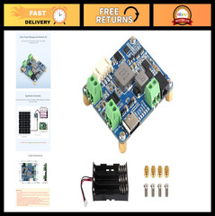 Solar Power Management Module for 6V-24V Panels & Type-C Adapter, MCU/Arduino Co
