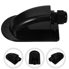 ABS Single Hole Solar Cable Entry Box Waterproof Junction Case for RV Solar Use