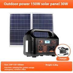 Outdoor Mobile Power 220v Socket Panel Portable High-capacity Power Storage