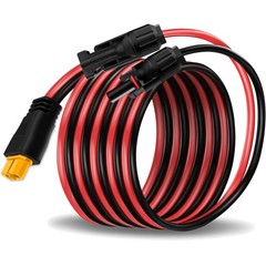 COMeap Solar Panel Cable 12AWG 10Ft 3M MC4 To XT60 For Ecoflow