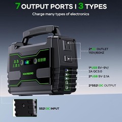 Portable 155Wh Power Station for Home Backup and Outdoor Use – 100W Generator