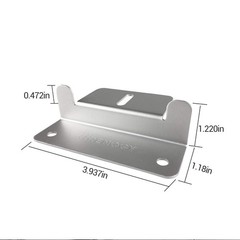 Renogy Solar Panel Mounting Z Brackets Lightweight Aluminum Corrosion Free