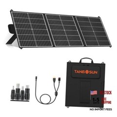 100W Solar Panel, Ultra-Light Portable Solar Panel, Mono 23.5% Efficiency |