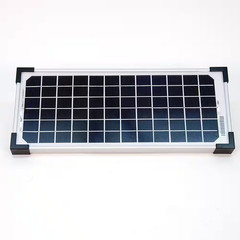10-Watt Solar Panel Kit for Electric Gate Opener