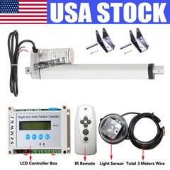 Complete Kit Sunlight Track Electronic Single Axis Solar Tracker Tracking System