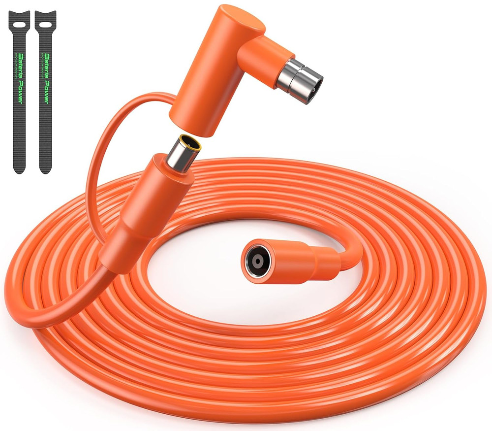 10FT 3M 14AWG 8Mm Extension Cable for Solar Generators, DC7909 Solar Panel