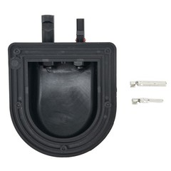 Easy Install ABS Solar Panel Junction Box Glue Mount No Drilling RV Boat
