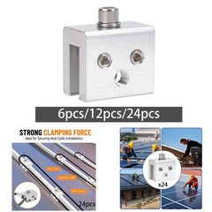 Standing Seam Roof Clamps Easy to Install Sturdy Accessories Attachment
