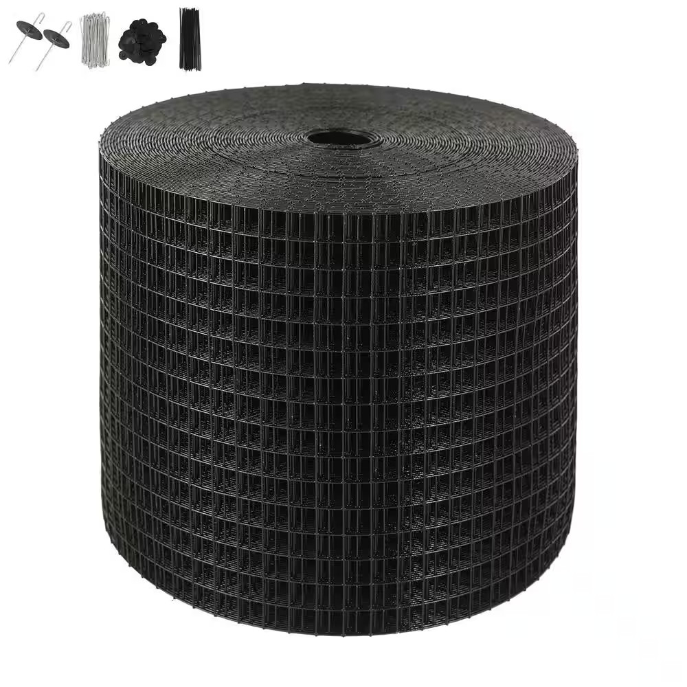 6 In. X 100 Ft. Solar Panel Bird Guard, Critter Guard Roll Kit with 100 Aluminum