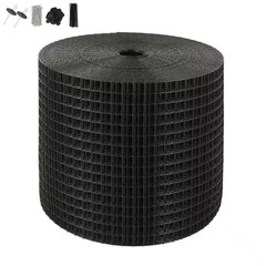 6 In. X 100 Ft. Solar Panel Bird Guard, Critter Guard Roll Kit with 100 Aluminum