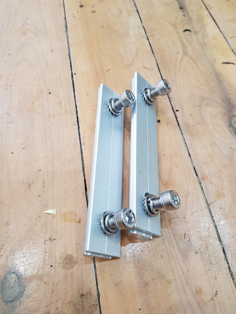 Solar Panel Mounting Rail Splice x4