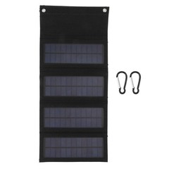 40W 4 Fold Solar Panel Charging Bag Folding Bag Foldable Monocrystalline Solar