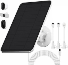 Solar Panel Charger for Arlo Essential Series,Go 2,Pro 6XL/6/5S/3,T66-12