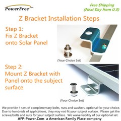 MonoPlus Solar Off Grid 150w 150 Watt Panel Charging Kit for 12v Battery RV Boat
