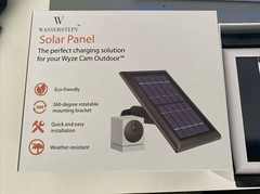 Wasserstein RINGSPOTSOLARWHTUS Solar Panel – White