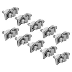 10Pcs Solar Mounting System Grounding Clip Lug Bracket Clamps Photovoltaic