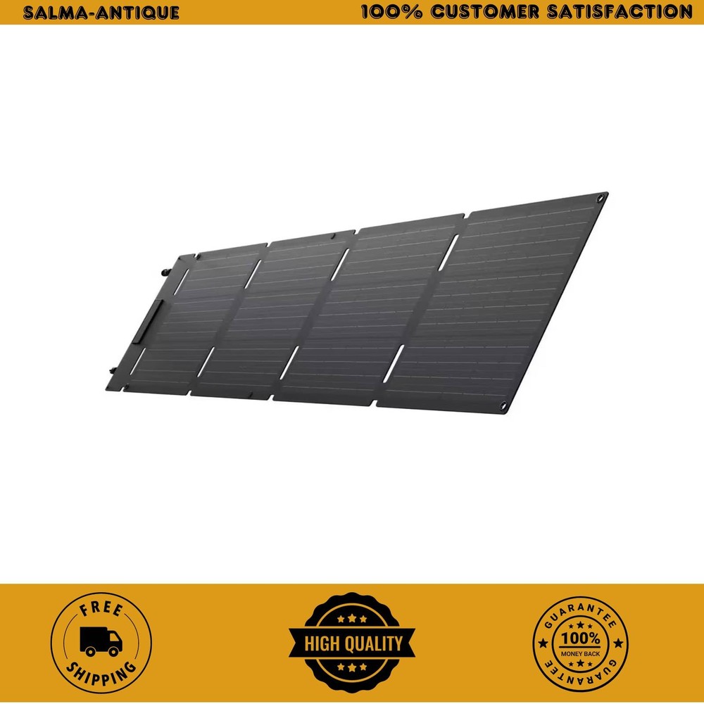 EcoFlow 60W TOPCon Portable Solar Panel IP68 Waterproof for RIVER 2 Series