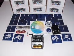 Learn to build your own solar cells panels diy kit AND 10 AMP CHARGE CONTROLLER