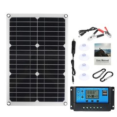 1200W Solar Panel 12V Solar Panel Charger Dual USB With 100A Controller