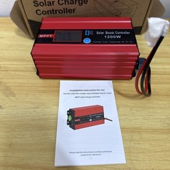 MPPT Solar Boost Controller 1200W 12-60V DC Input 48V/60V/72V Output 30A