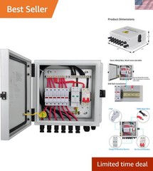 Waterproof Solar Combiner Box for 6 Strings – Enhanced Efficiency & Safety