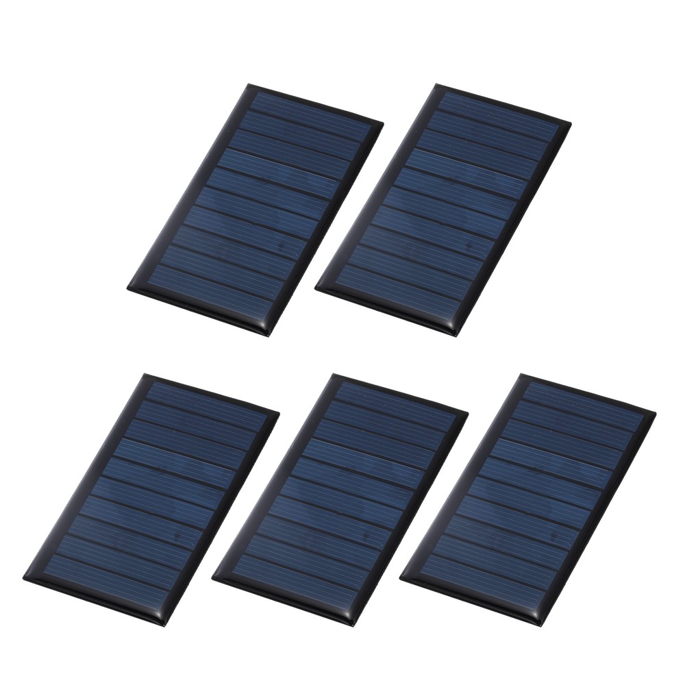 5Pcs 5V 0.45W 90mA Mini Solar Panels, Solar Photovoltaic Power Cells