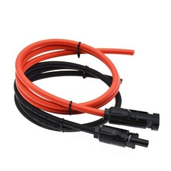 -Certified 10AWG 3FT Solar Extension Cable – Rated for Harsh Conditions