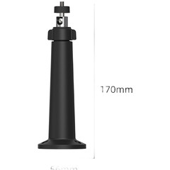 Wall Mountable ABS Plastic Solar Panel Bracket 17×5.6cm for Outdoor Use