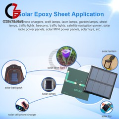 60X60mm 2V 38000LUX 150MA Monocrystalline Solar Panel Solar Module PET Board New