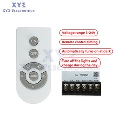 DC3-24V LED Automatic Solar Light Driver Control Board Solar Charging Controller