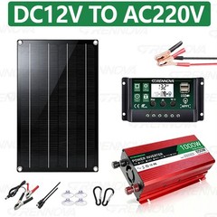 Grennova 1500W Off-Grid Solar System 60W Panel 60A MPPT Dual Voltage Inverter RV