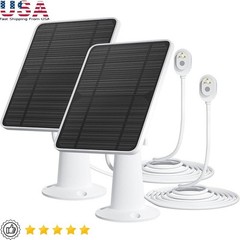 Solar Panel Arlo Cameras 4.5W Power Output Weatherproof Adjustable Bracket New