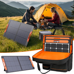Solar Panel Storage Bag Compatible with Jackery SolarSaga 100 100X 200W and