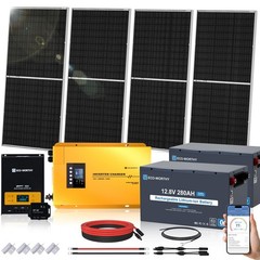 7.168KWH 800W Solar Panel Kit for RV off Grid Complete System with 4PCS 200W Sol