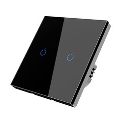 Wireless Touch Light Switch Compatible with RF433 Remotes Sold Separately