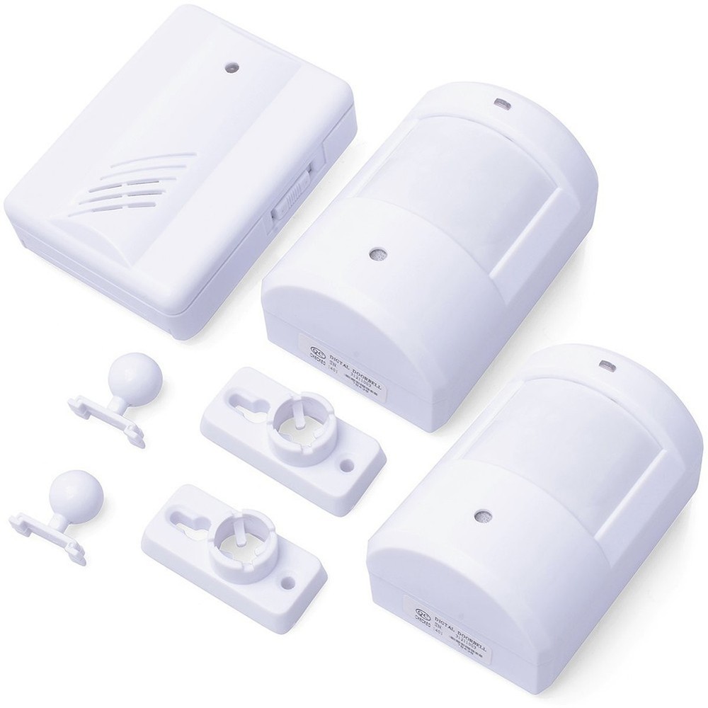 Compact Design Wireless Motion Alarm Suitable for Various Environments