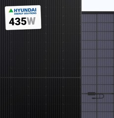 Hyundai 435W Solar Panel 108 Half-Cell HiN-T435NF(BK)