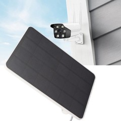 White Camera Solar Panel IP65 Waterproof Camera Charger 5V 4W High