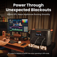 Homepower 3000 Portable Power Station with 2X 200W Solar Panels, 3600W (Surge 72