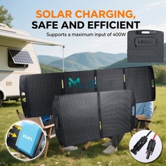 400W Lightweight Portable Solar Suitcase Foldable Solar Panel Outdoor Camping